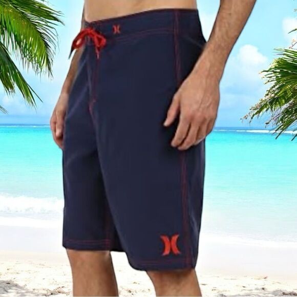 Hurley Men’s Board Shorts Size 38 - Picture 2 of 14